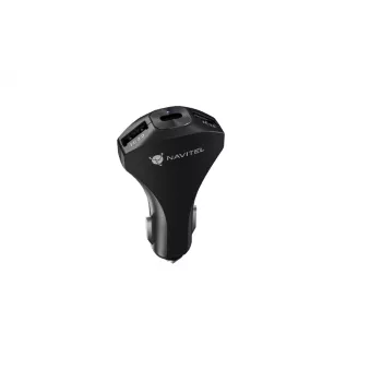 Navitel | Universal Car Splitter Charger | USP45 SLIM | USB-C power: Up to 27 W, 5V - 3.6A; 9V - 3A; 12V - 2.5A; USB-A power: Up to 18 W, 5V - 3A; 9V - 2A; 12V - 1.5A | 5 V | Car C