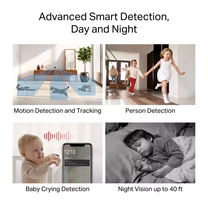 Home security camera TP-LINK MC210 Pan/Tilt Wi‑Fi 1080p Night vision