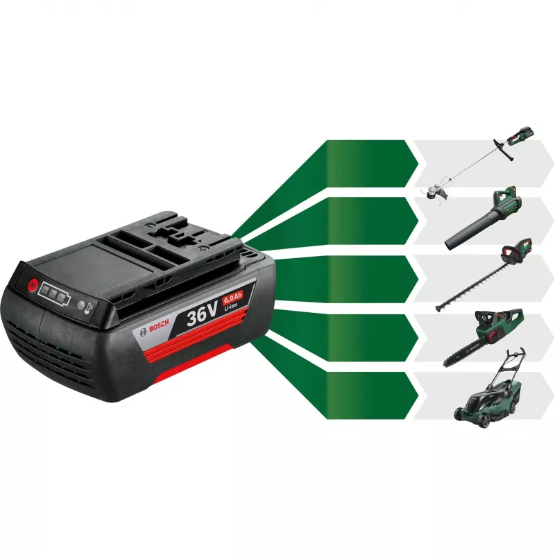 Battery starter set Bosch GBA 36V 6.0Ah with AL 36V-20 charger, black