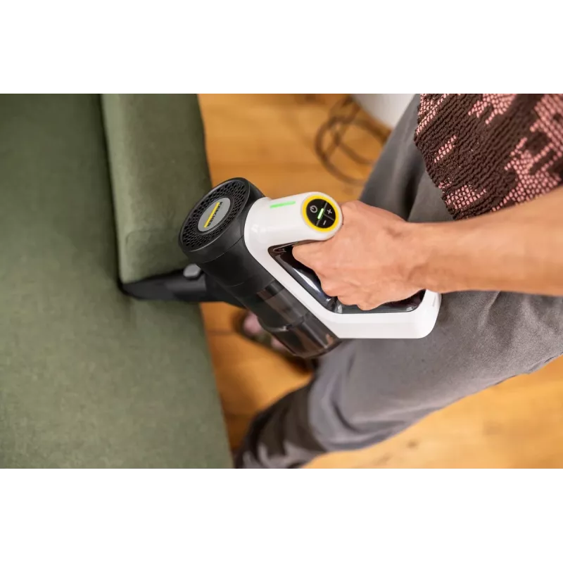 Stick vacuum Kärcher VCS 3 Nano — battery, HEPA filter, bagless 0.6 L, 2.5 Ah, black