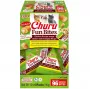 Wet cat treats INABA Churu Fun Bites Chicken & Pumpkin 8 x 12 g paste, protein 27.3%, moisture 56%