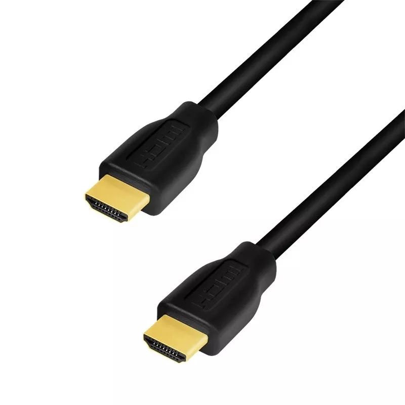LogiLink CH0103 HDMI AV Cable Black 5 M 1x HDMI Plug to 1x HDMI Plug