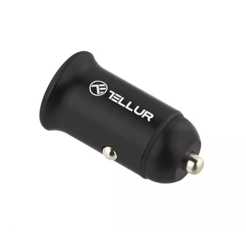 Car charger Tellur PD60W QC30W T-MLX43921 — 60W PD and 30W QC fast charging for vehicles