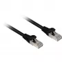 Networking cable Sharkoon Cat.6a SFTP RJ-45 Cat6a 0.25 m Black