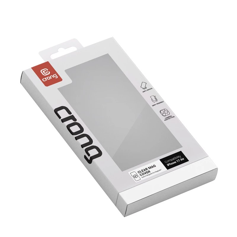 Protective MagSafe case Crong for iPhone Air transparent