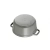 Cocotte Staub 20 cm Grey Cast Iron