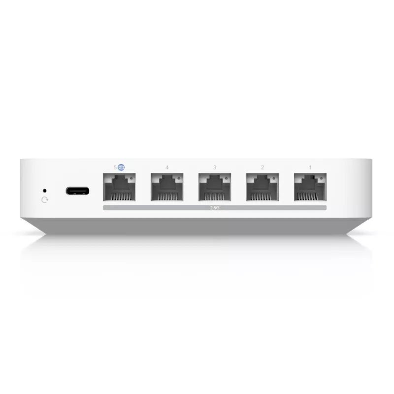 Ubiquiti UCG-MAX-EU Controller, Gateway, 512 GB NVMe SSD, 4x 2.5G LAN, 1x 2.5G WAN