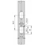 SCHROFF Front Panel SUB-D Ausbruch - TEILFRONTPL.3HE 4TE 2X9 DC (30118336)
