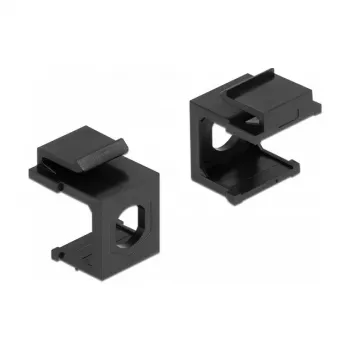Mounting kit DELOCK 86810, black — DELOCK 86810 mounting accessories