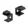 Mounting kit DELOCK 86810, black — DELOCK 86810 mounting accessories