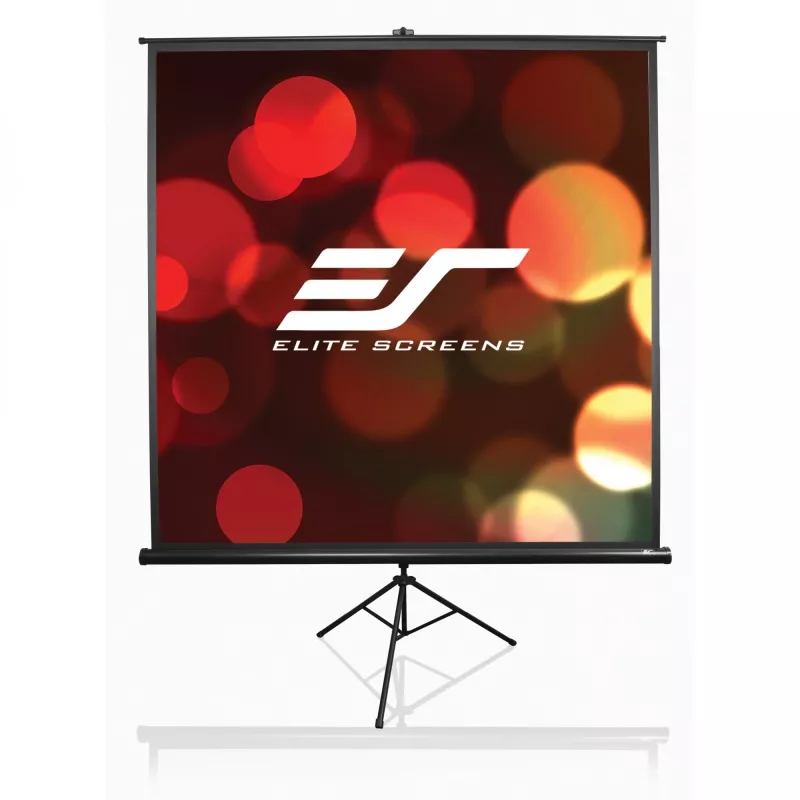 Elite Screens | Portable Tripod Screen | T100UWH | Diagonal 100 inch | 16:9 | Black