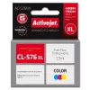 Ink cartridge ActiveJet AC-576NX compatible for Canon CL-576XL High (XL) Yield, dye-based Yellow/Red/Blue, 15 ml