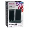 Desktop/Bookshelf Speakers DEFENDER SPK-170 2.0, 4 W RMS, wired USB 5 V, 3.5 mm, black