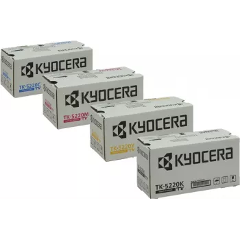 Toner cartridge multipack Kyocera TK-5220 original — 4 cartridges (black)