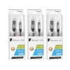 Cable USB 2.0 Type-C male - C male 1,0m black-silver