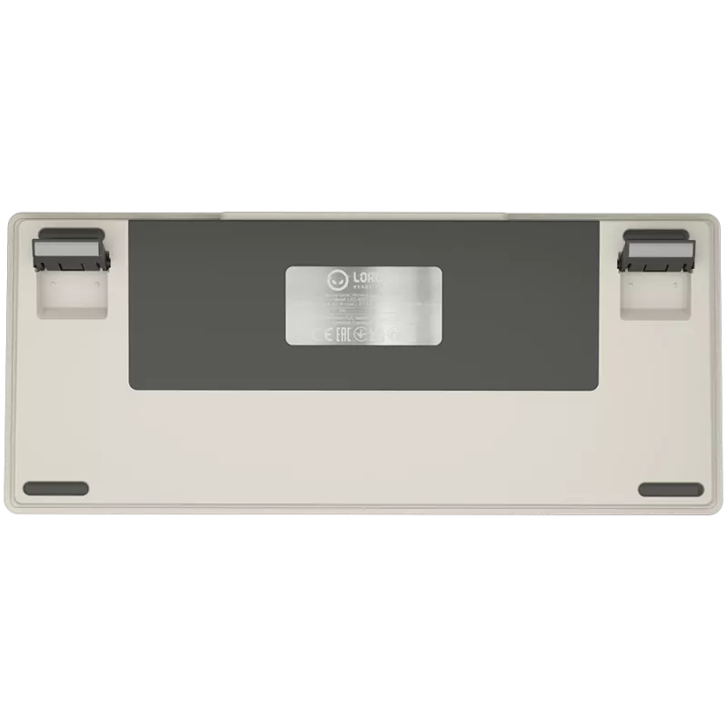 LORGAR KBP7075W, Wireless 75% Mechanical Gaming Keyboard Pro, Beige, EN layout