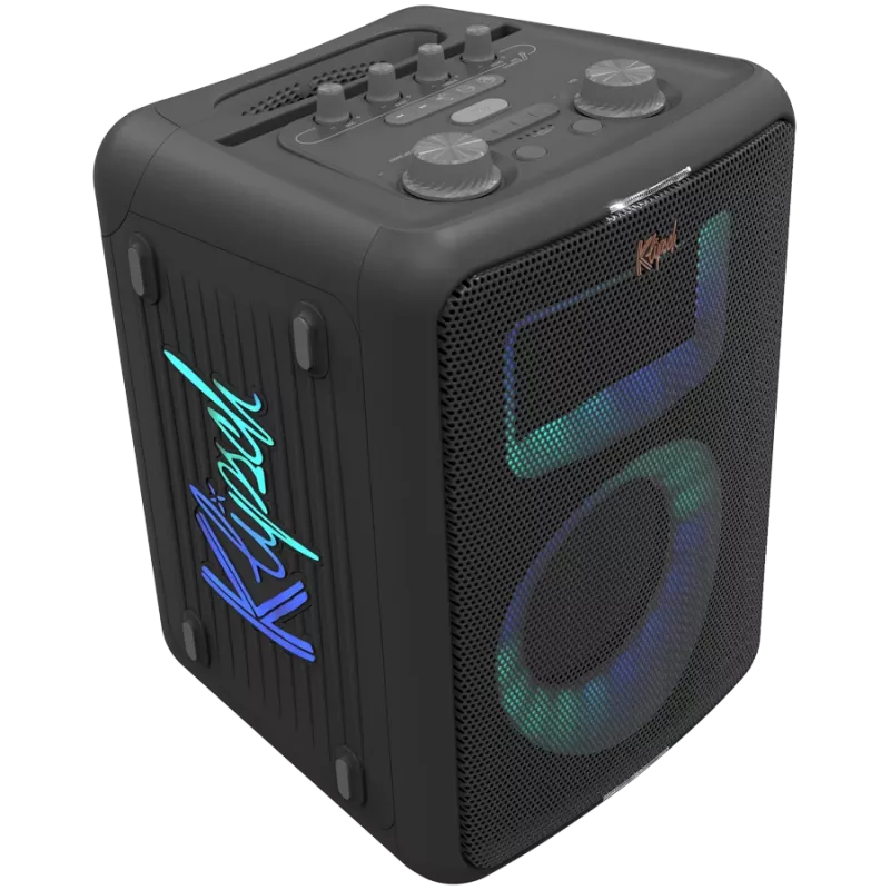 Party speaker KLIPSCH Vegas — wired & wireless, woofer 13.3 cm, 49–20000 Hz, 95 dB, battery powered, black