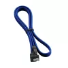 CableMod ModMesh - SATA-Cable - Serial ATA 150/300/600 - SATA (W) right-angled to SATA (W) - 60cm - Blue (CM-CAB-RSAT-N60KB-R)