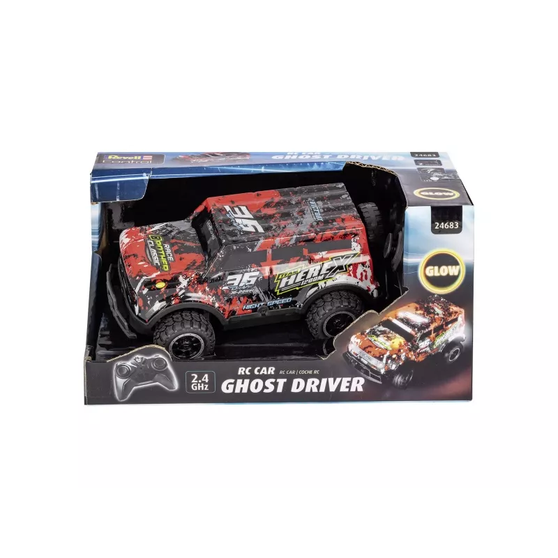REVELL RC Car Ghost Driver red 24683
