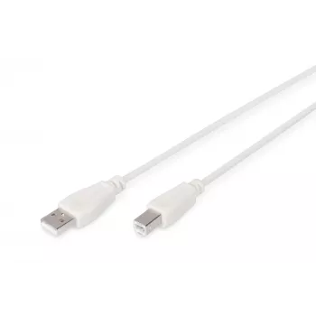 Assmann USB connection cable. type A - B M/M. 3.0m. USB 2.0 suitable. UL. be (AK-300102-030-E)