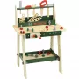 Children's wooden workbench Theo Klein Bosch model 8169 with pinewood medium and toy tools