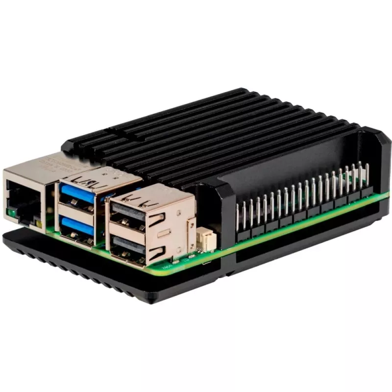 Joy-IT ARMOR Case BLOCK SBC-Enclosure suitable for development kits Raspberry Pi (RB-AlucaseP5-07)