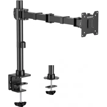 SpeaKa Professional SP-MM-211 Single-gang Monitor-Desk Mount 43.2 cm 17 - 124.5 49 Black (SP-13383180)