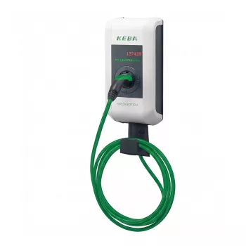 KEBA KC-P30-EC240422-L0R-GE c-series EN Type2 6m Cable 22kW-RFID-ME - GREEN EDIT