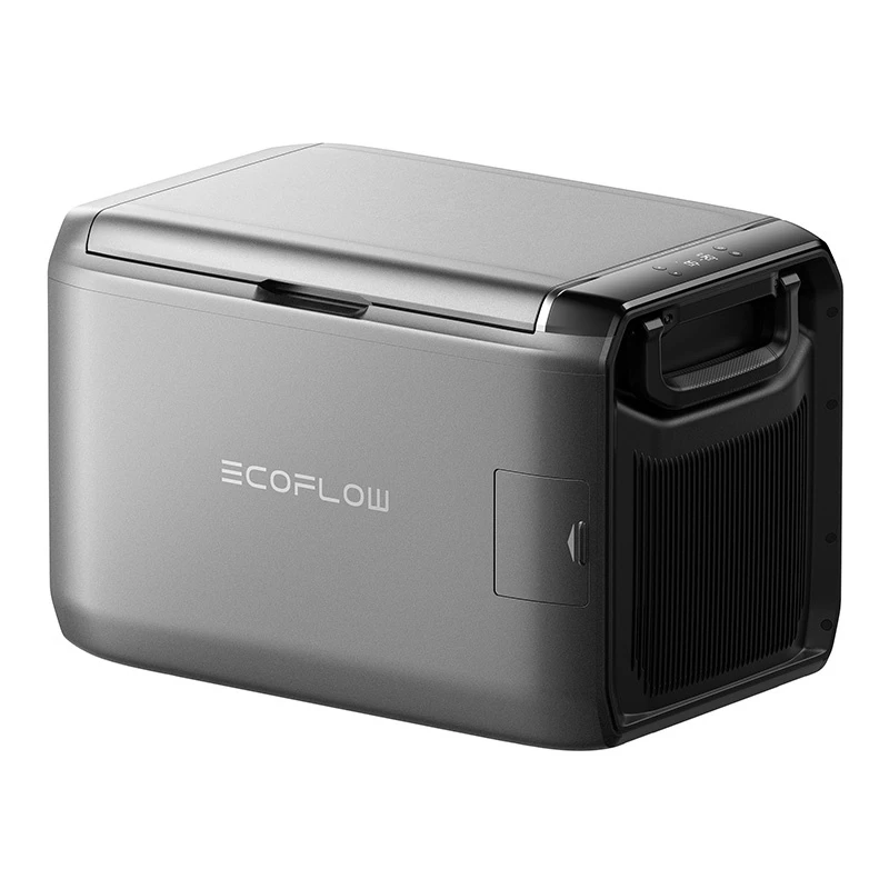 EcoFlow GLACIER Classic 55L Portable Electric Cooler Freezer with Compressor, Single Zone, Grey
