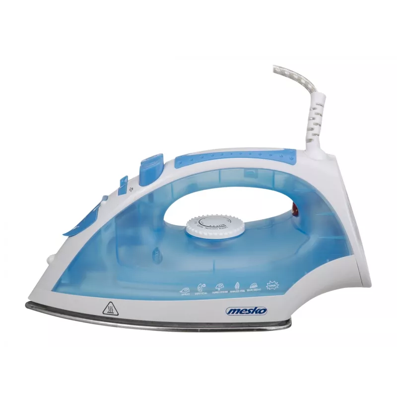 Iron Mesko MS 5023 With cord 2200 W Blue/White