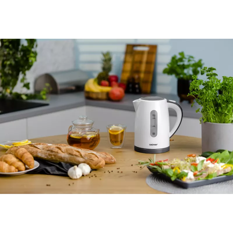 Electric kettle Zelmer 1.7L 2200W Stainless Steel
