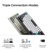 Mechanical Keyboard Keychron Q1 Max 75% with Banana Switches, Carbon Black