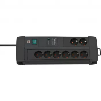 Power Extension Brennenstuhl 1256000678 3m 8 AC Outlets Indoor Black