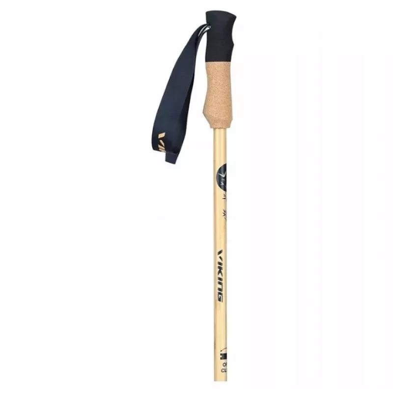 Nordic walking pole Viking BAMBU PRO brown, model 610/25/3222/8700/UNI, size UNI