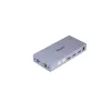 KVM switch Unitek V307A USB HDMI 2‑port 4K Ultra HD 3840x2160@60Hz HDCP 2.2, metal housing, grey