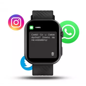 Smartwatch Manta Revo SWU401BK Black