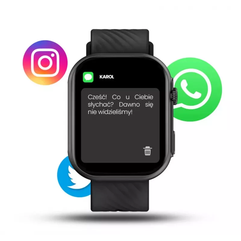 Smartwatch Manta Revo SWU401BK Black