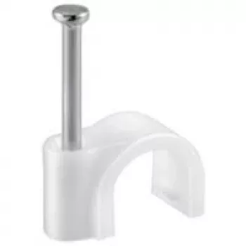 Cable Clamp, White - Max Cable Diameter 14.0mm
