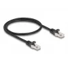DeLOCK Cable RJ50 male to RJ50 male S/FTP 0.5 m black