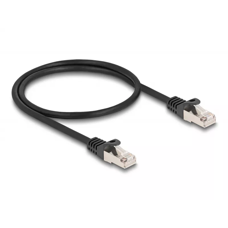 DeLOCK Cable RJ50 male to RJ50 male S/FTP 0.5 m black