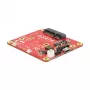 Internal mSATA adapter DELOCK 62648 with Micro-USB host interface, 6 Gbit/s, 65×56×12 mm