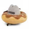 Pusheen in a Chocolate Donut Mascot