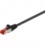 Networking cable Goobay 68693 RJ-45 Cat6 1 m Black