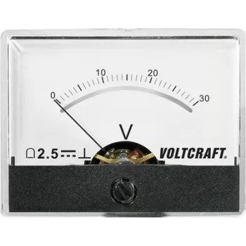Voltcraft AM-60X46/30V/DC installation-Measuring Instrument AM-60X46/60V/DC 30 V moving-coil meter (AM-60X46/30V/DC)