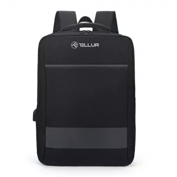 Backpack Tellur Nomad 15.6 inch with USB port, black