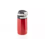 Travel mug Leifheit 03245 stainless steel 350 ml, double-wall, leakproof, flip-top lid, black/red