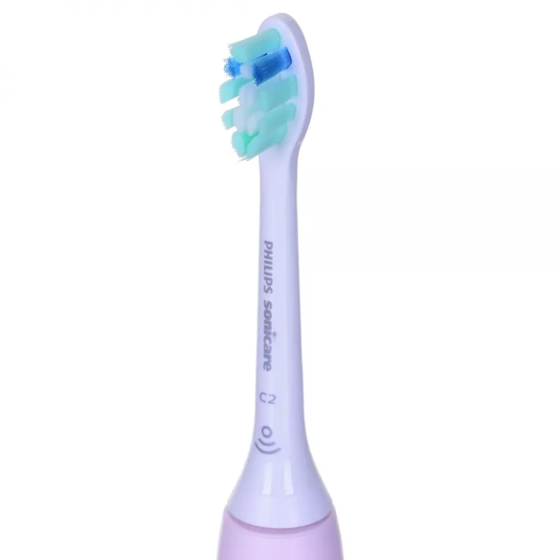 Sonic electric toothbrush Philips 3100 series HX3671/11 with pressure sensor, built-in Li‑Ion battery, 1 brush head, white/rose