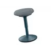 Office chair Leitz 65440089 padded seat grey plastic frame