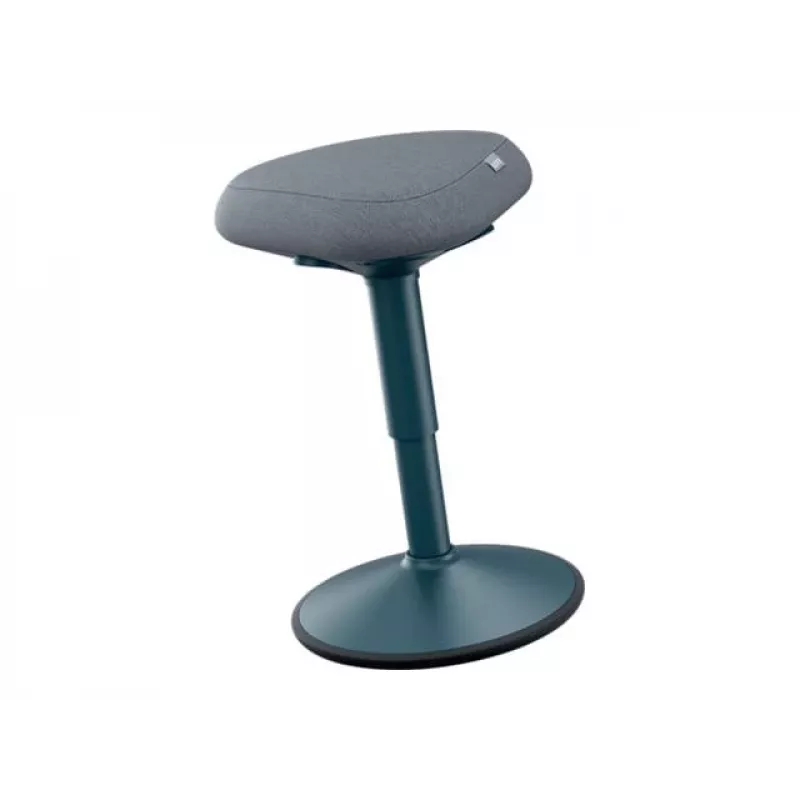 Office chair Leitz 65440089 padded seat grey plastic frame