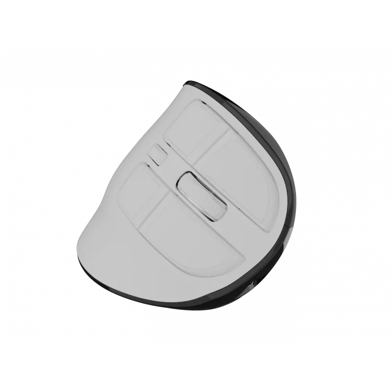Wireless Vertical Mouse NATEC Euphoniе Pro Bluetooth 5.0, 4000 DPI, Programmable, Silent, White